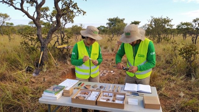 Licenciamento Arqueológico - Time CSA em campo